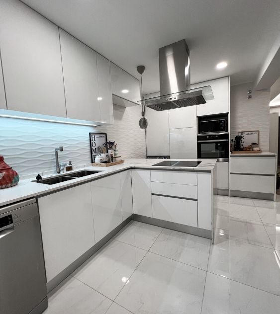 Remodelação de cozinha em Sintra, Lisboa. Renovação de cozinha completa por JCC Design.