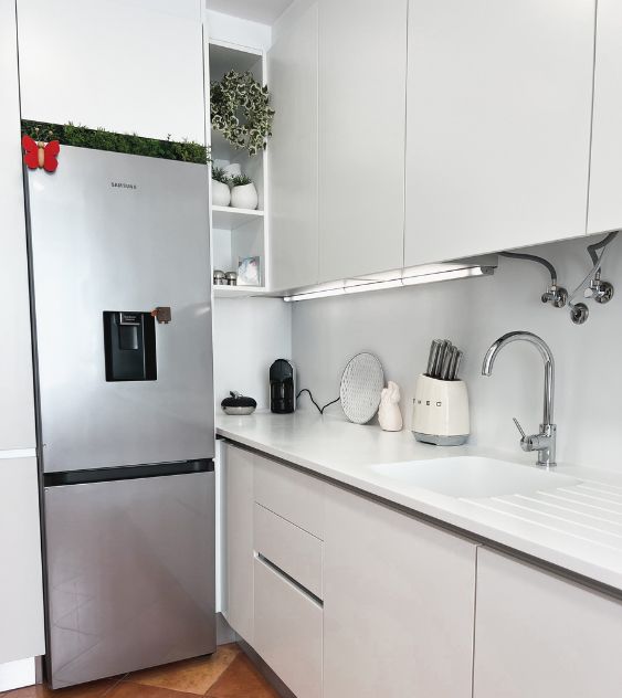 Remodelação de cozinha em Lisboa. Renovação de cozinha parcial por JCC Design.